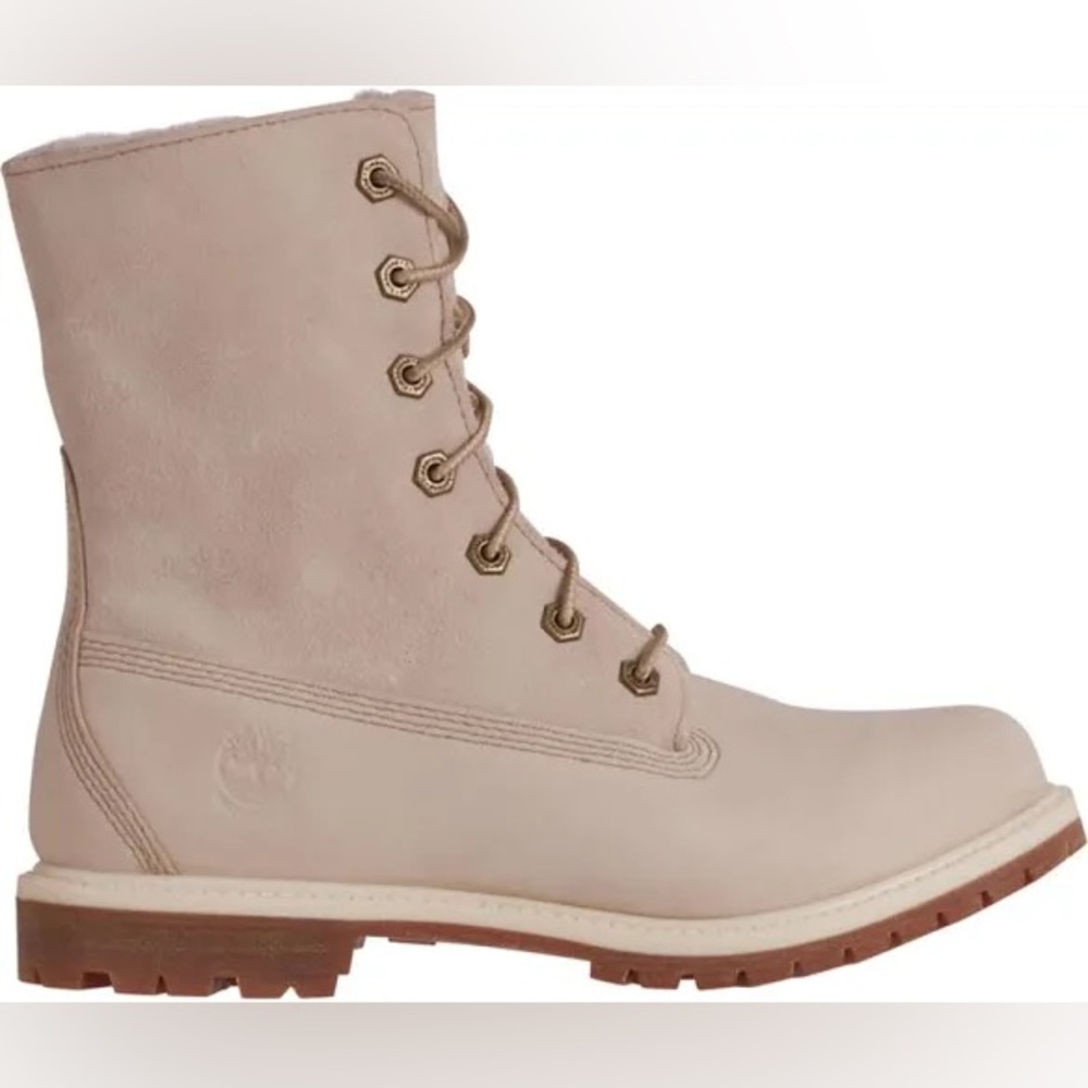 Timberland teddy fleece fold down waterproof boots